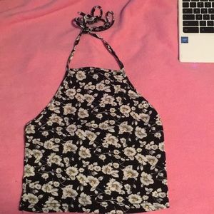 Halter crop top
